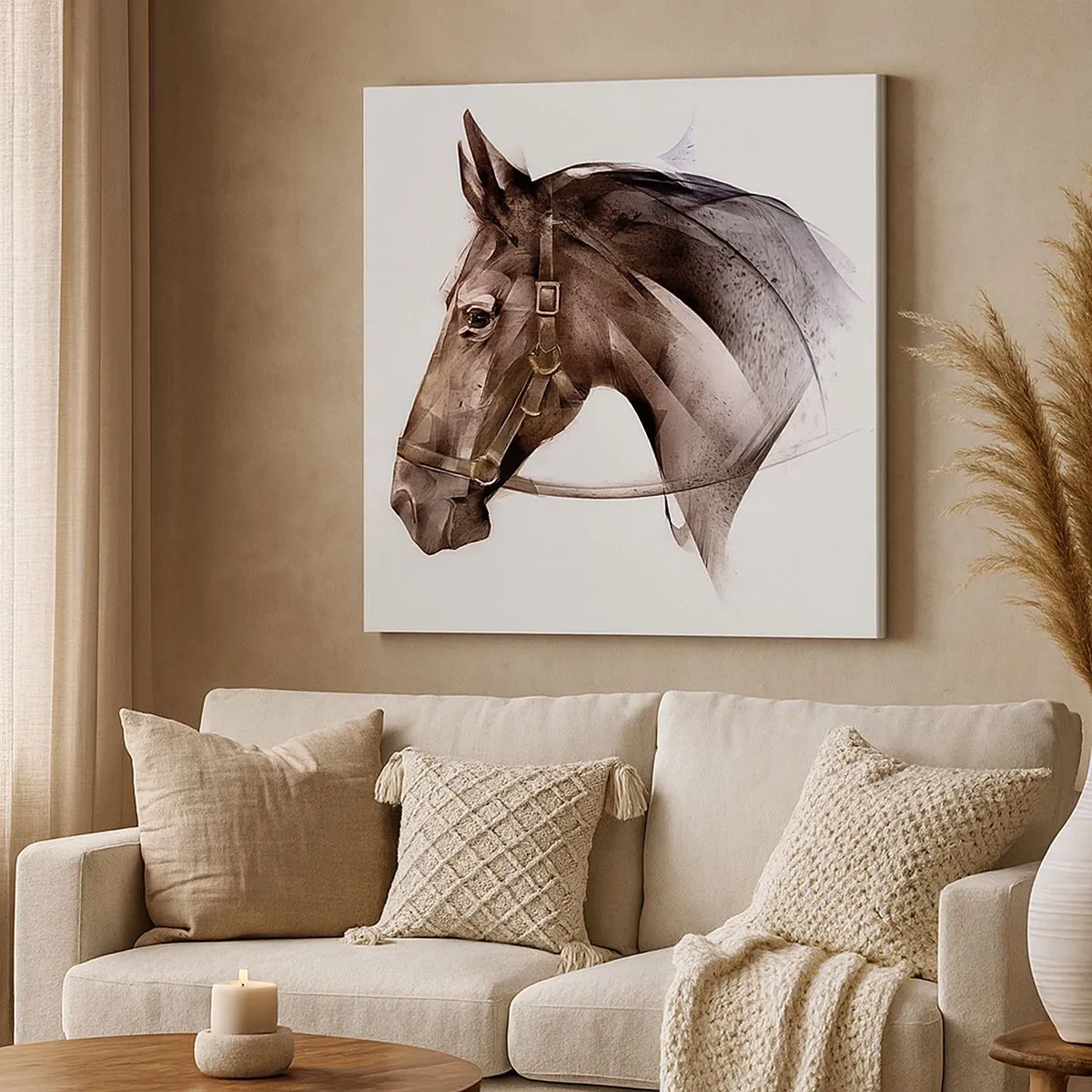 Obraz na płótnie - Co za wdzięk - 30x30 cm