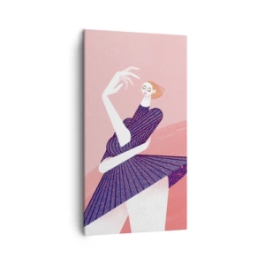 Obraz na płótnie - Każdy krok tanecznym pas - 45x80 cm