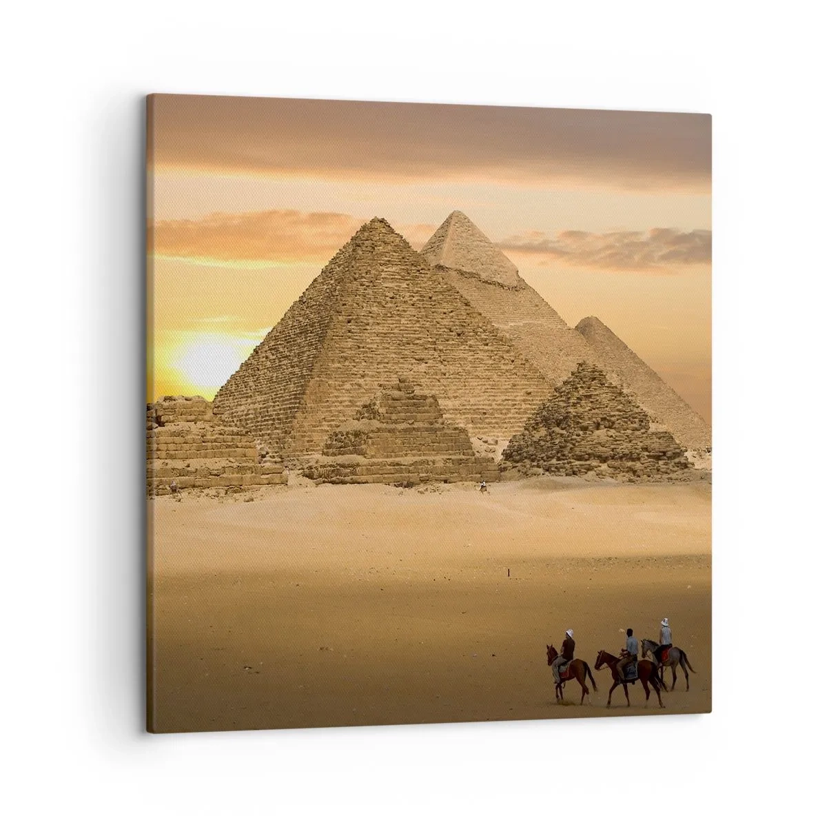 Obraz na płótnie - Bez zmian od tysięcy lat - 50x50 cm