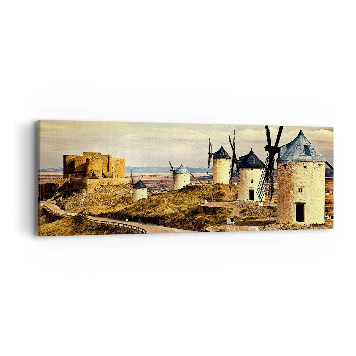 Obraz na płótnie - Zaraz pojawi się Don Kichot - 90x30 cm