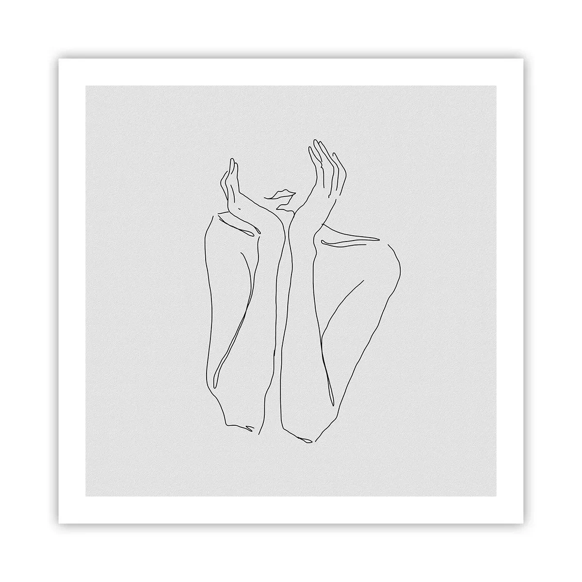 Plakat - O czym marzą dziewczyny - 60x60 cm