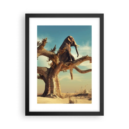 Plakat w czarnej ramie - Nowy punkt widzenia - 30x40 cm