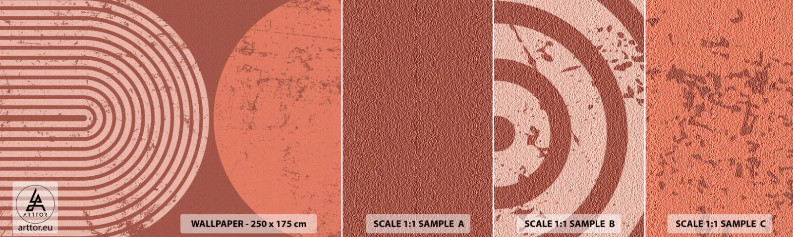 Fototapeta Próbka Standard Eco - Bliska relacja - Minimalizm, Nowoczesny, Abstrakcja - 100x30 cm