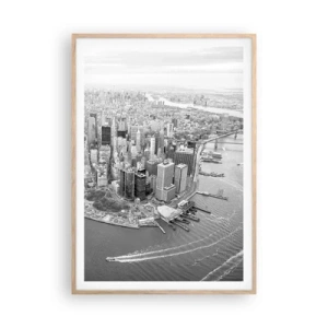 Plakat w ramie jasny dąb - Jak nie pokochać? - 70x100 cm