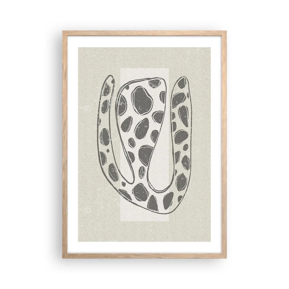 Plakat w ramie jasny dąb - Przedziwne stworzenie - 50x70 cm