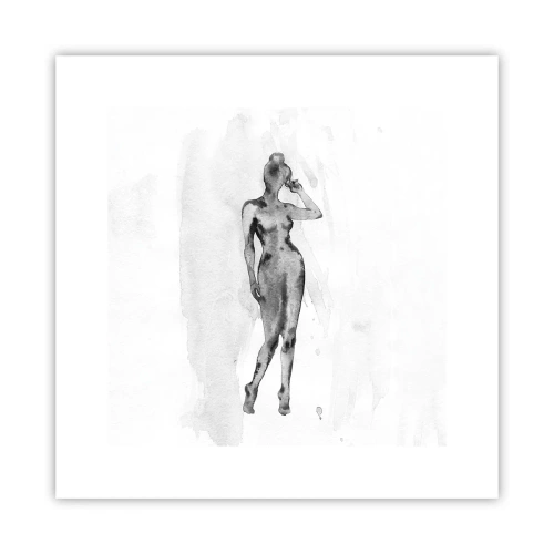 Plakat - Studium ideału kobiecości - 30x30 cm