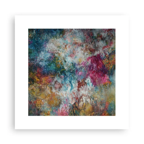 Plakat - W pełnym rozkwicie - 30x30 cm