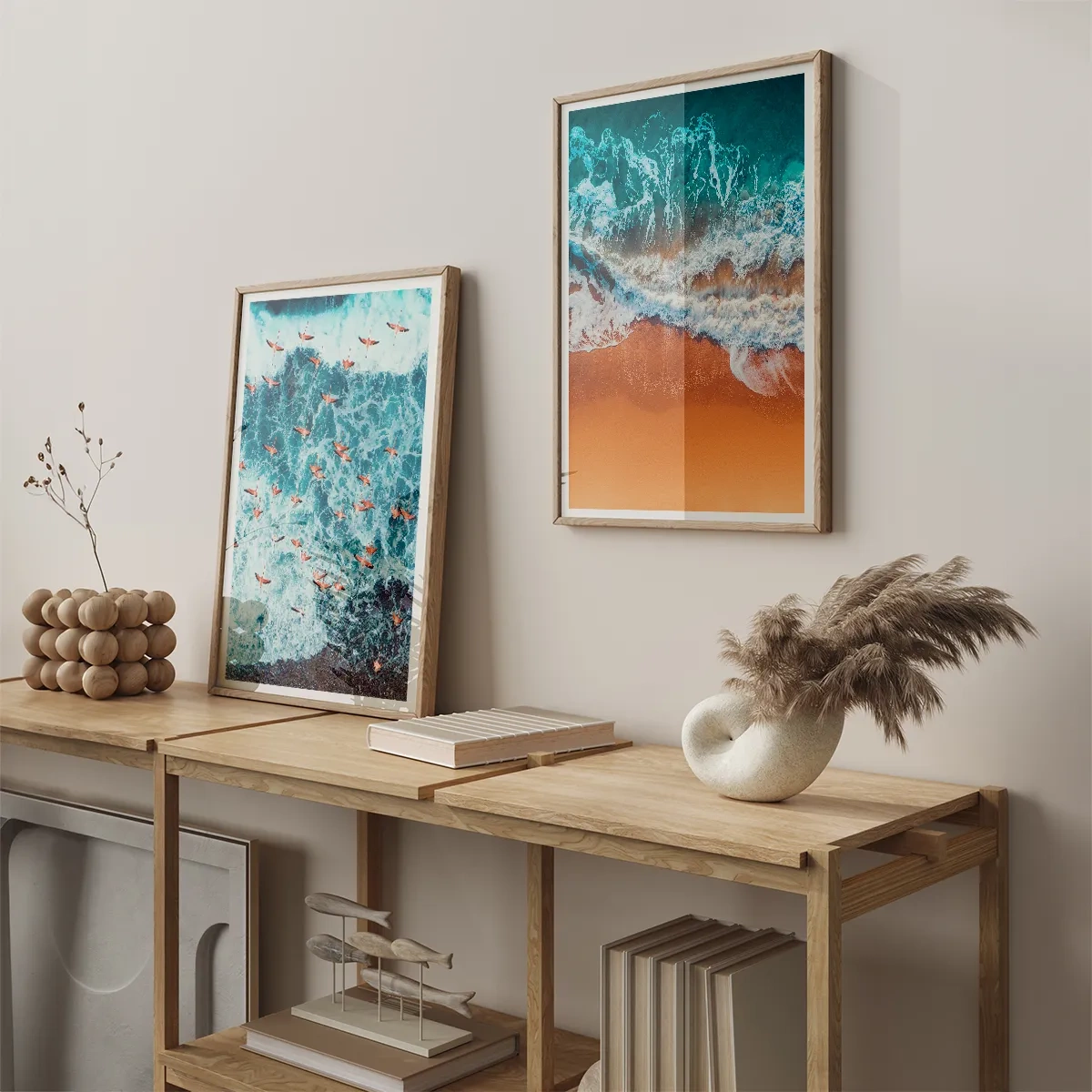 The beauty of the ocean - Inspiracja do salonu