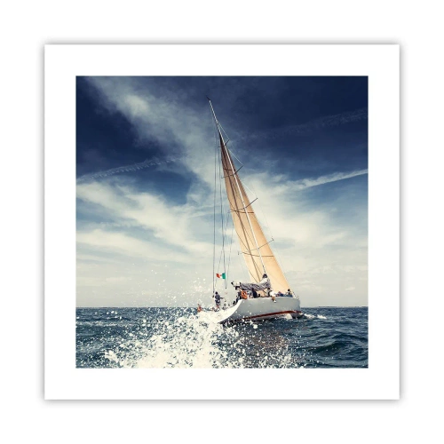 Plakat - Nas nie dogonią! - 40x40 cm