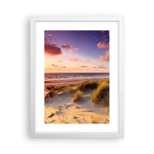 Plakat w białej ramie - Już latem pachnie powietrze - 30x40 cm