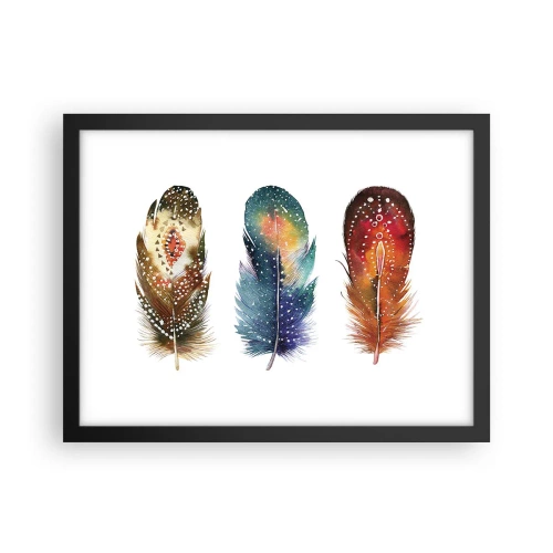 Plakat w czarnej ramie - Rytuały, obrzędy, tajemnice - 40x30 cm