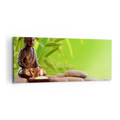 Obraz na płótnie - Życie jest piękne - 100x40 cm