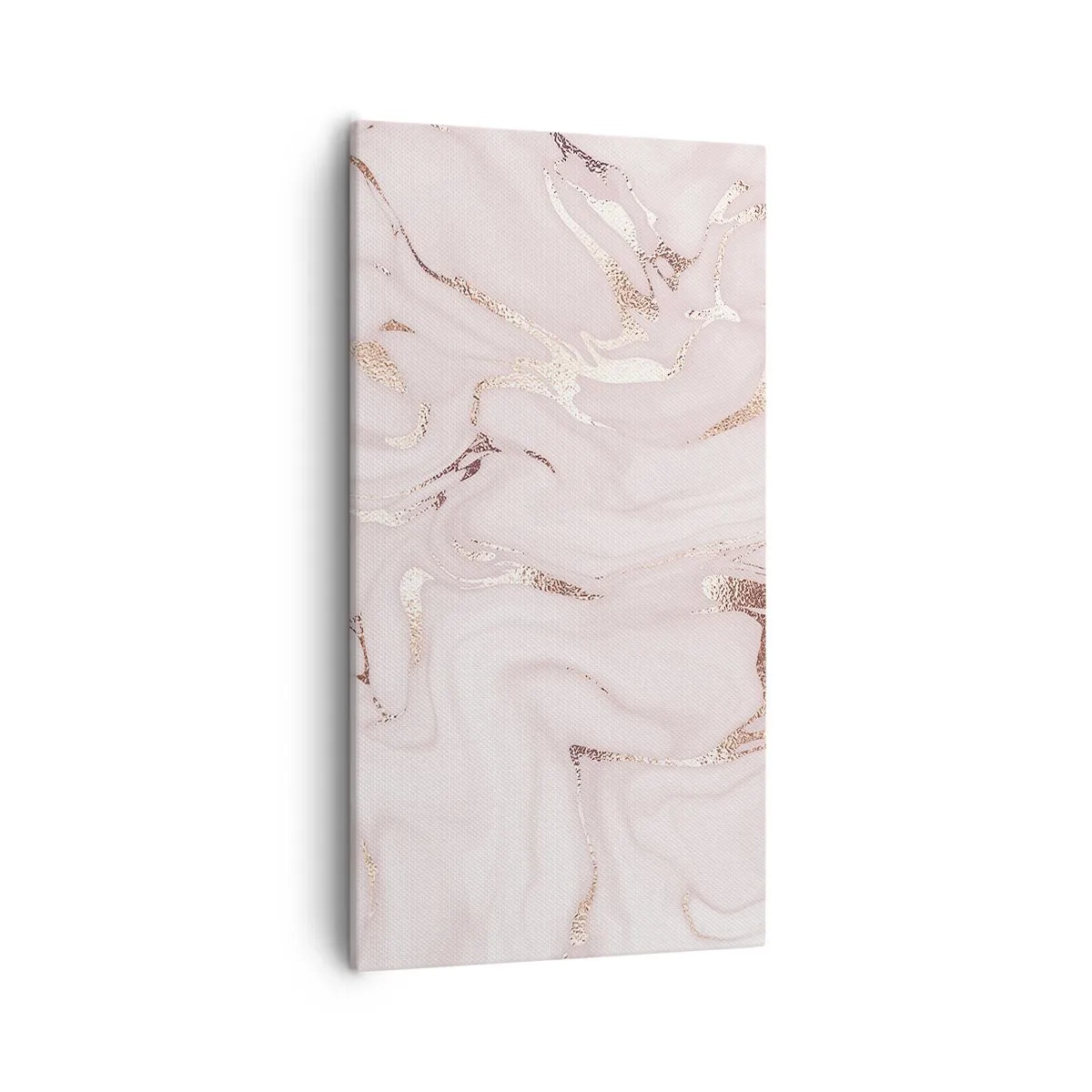 Obraz na płótnie - W różowym szale - 55x100 cm