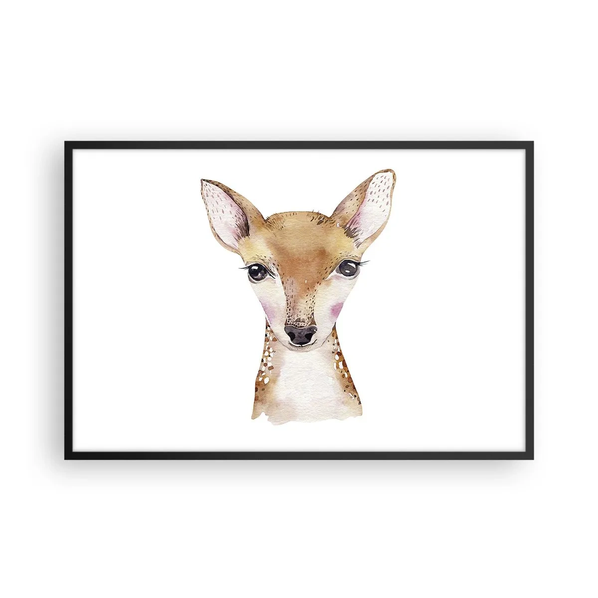 Plakat w czarnej ramie - Natura niewinności - 91x61 cm