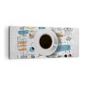 Obraz na płótnie - Czas na przerwę - 100x40 cm