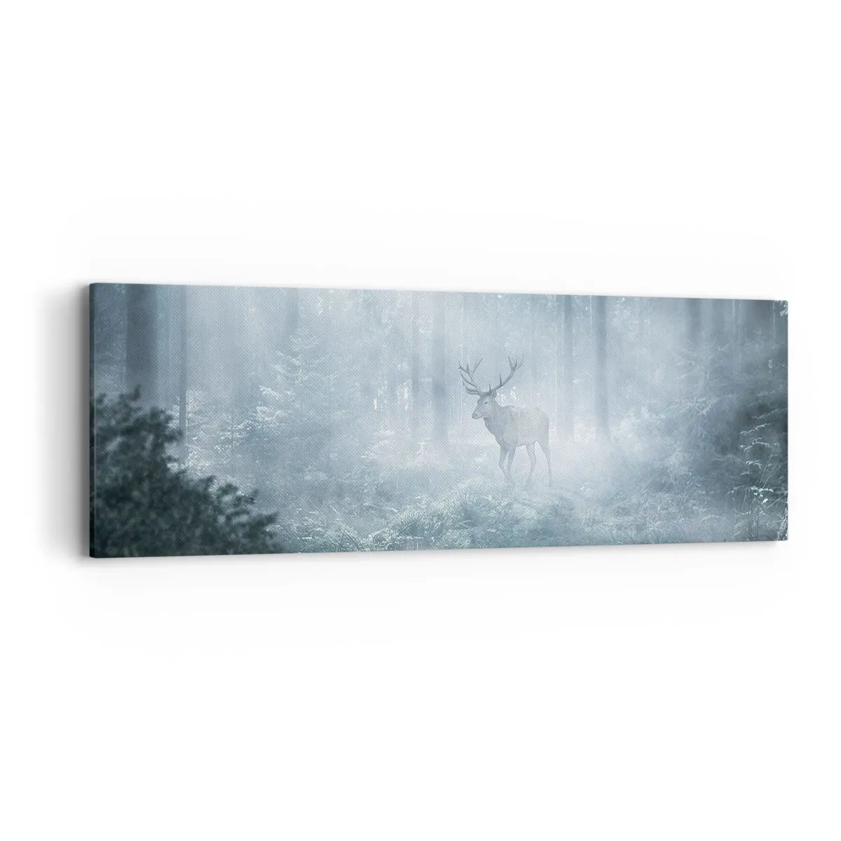 Obraz na płótnie - Poranny obchód włości - 90x30 cm