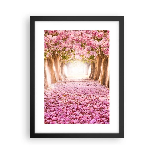 Plakat w czarnej ramie - Droga do raju - 30x40 cm