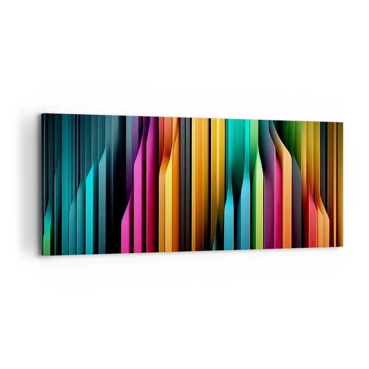 Obraz na płótnie - Świetlne organy - 100x40 cm