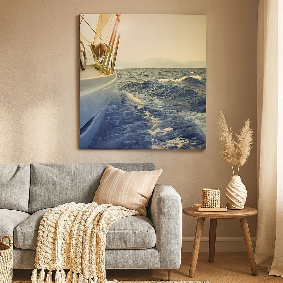 Obraz na płótnie - Po przygodę - 30x30 cm