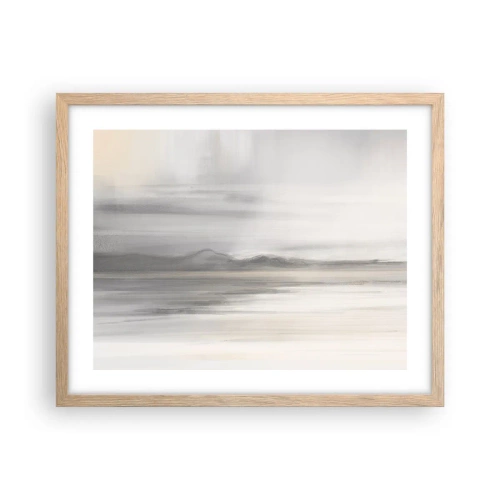 Plakat w ramie jasny dąb - Zamyślona dal - 50x40 cm