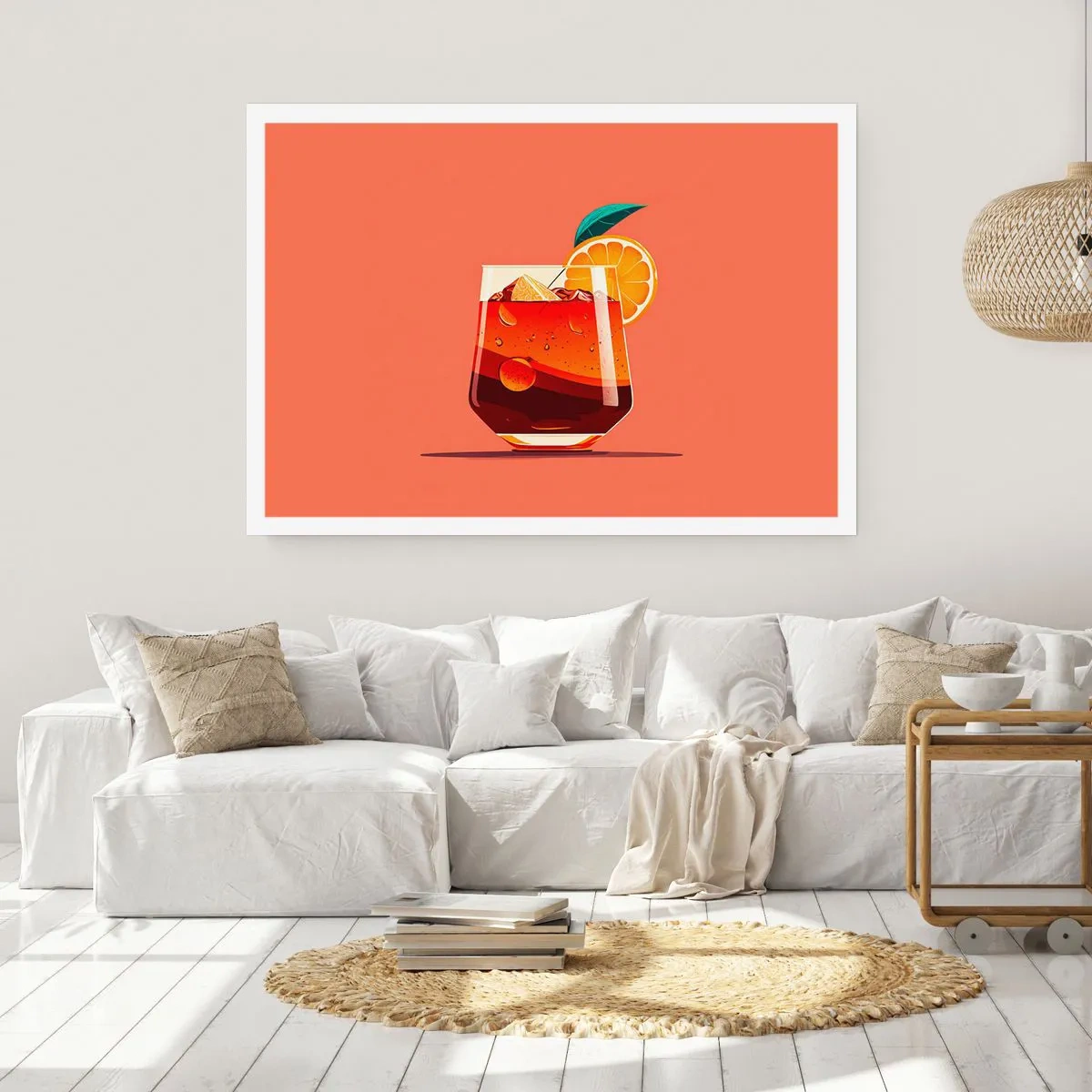 Plakat - Letnie orzeźwienie - 70x50 cm