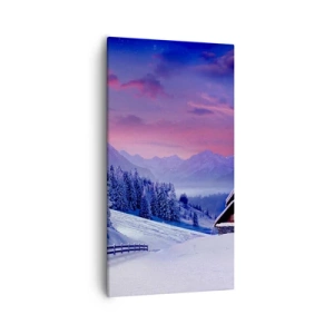 Obraz na płótnie - Cicha noc - 55x100 cm