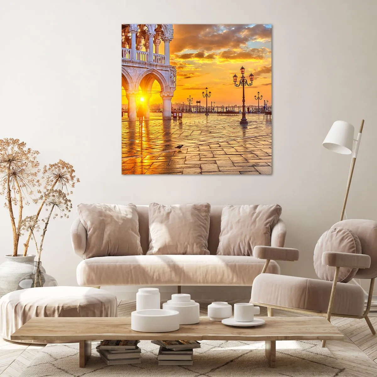 Obraz na płótnie - Gdzie są wszyscy? - 60x60 cm