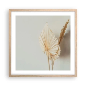 Plakat w ramie jasny dąb - Gdy potrzebne ukojenie - 50x50 cm
