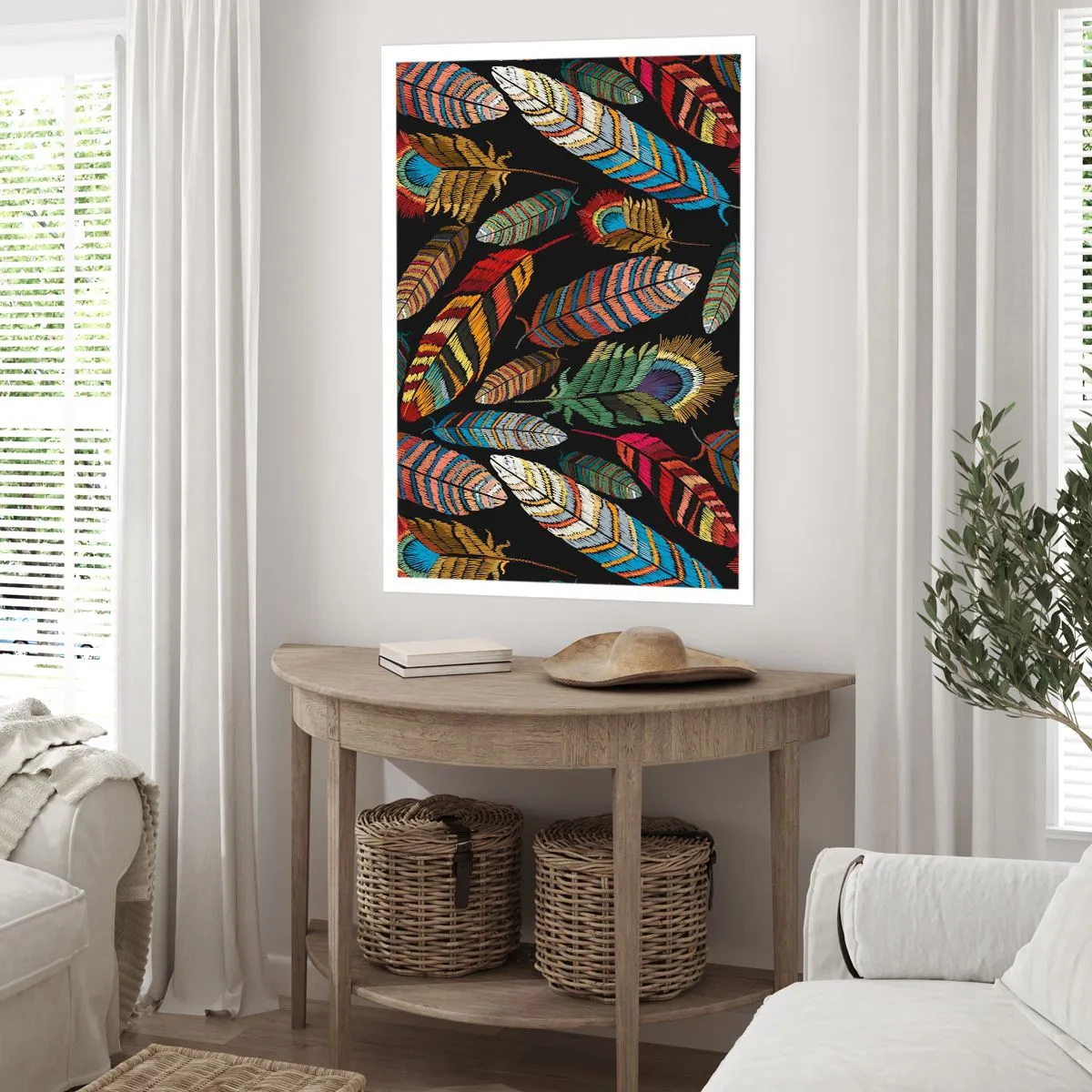 Plakat - Ptasi karnawał - 30x40 cm