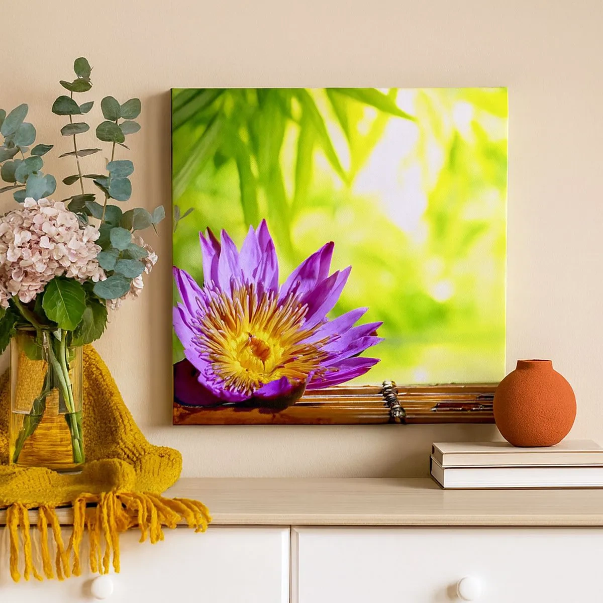 Obraz na płótnie - W azjatyckim słońcu - 30x30 cm