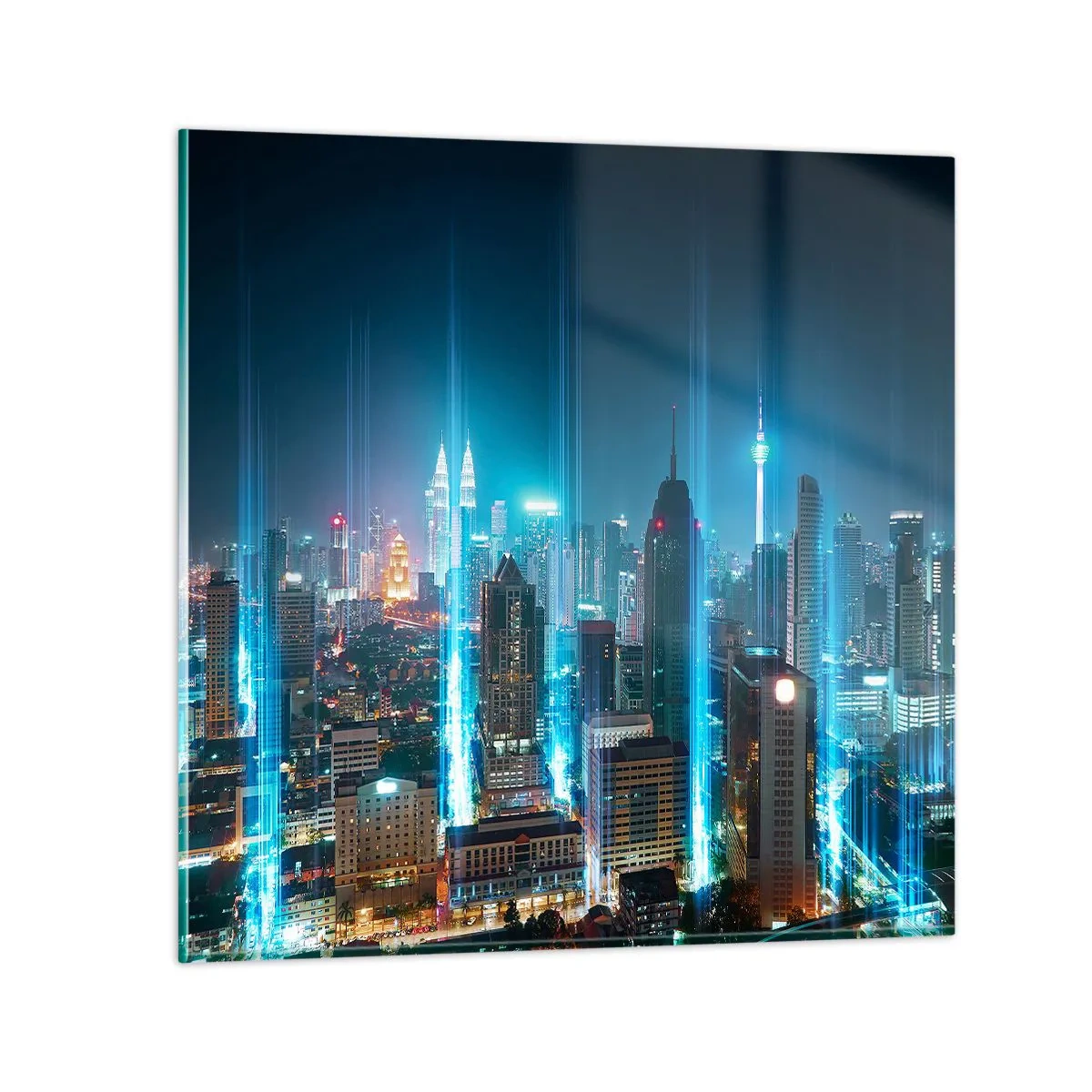 Obraz na szkle - Po berlińsku do nieba - 30x30 cm