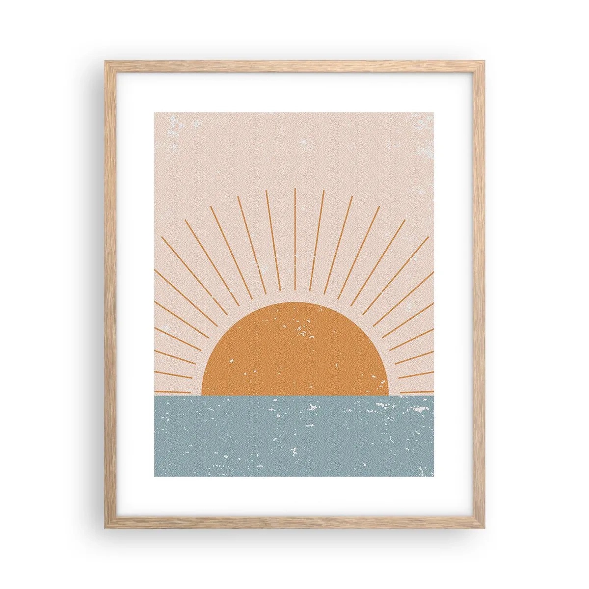 Plakat w ramie jasny dąb - Codzienny cud - 40x50 cm