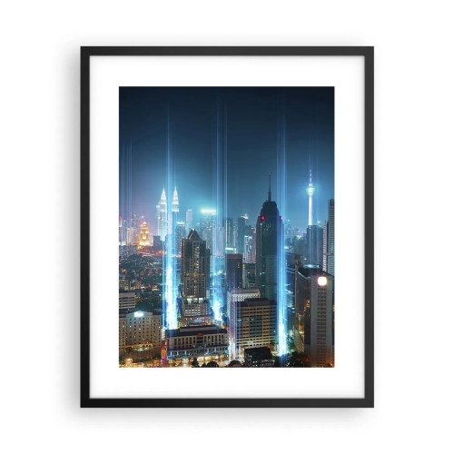 Plakat w czarnej ramie - Po berlińsku do nieba - 40x50 cm