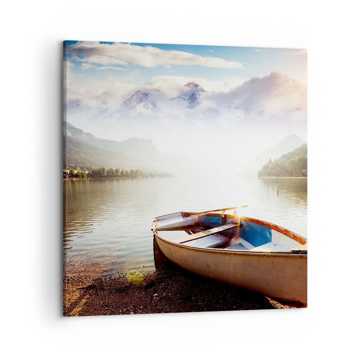 Obraz na płótnie - Nad wodą wielką i czystą - 50x50 cm