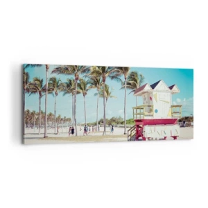 Obraz na płótnie - Przed tobą piękny dzień - 100x40 cm