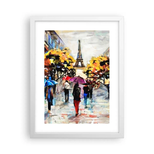 Plakat w białej ramie - Jesienią szczególnie piękny - 30x40 cm