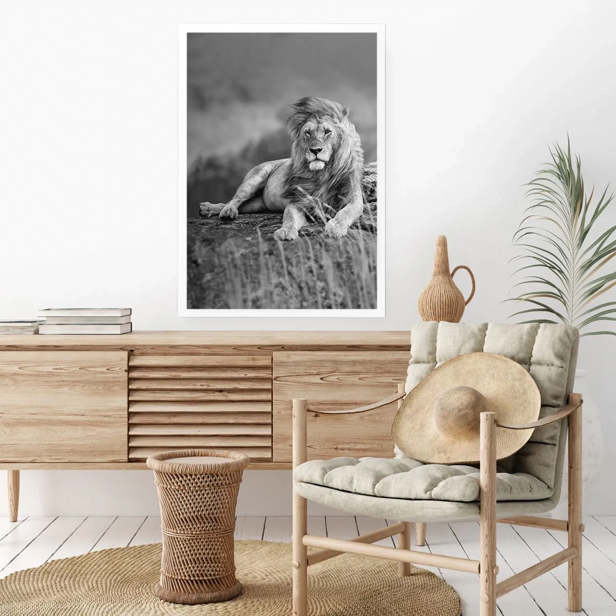 Plakat - Królewska sjesta - 70x100 cm