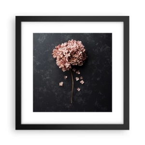 Plakat w czarnej ramie - Prawdziwie romantyczny znak - 30x30 cm