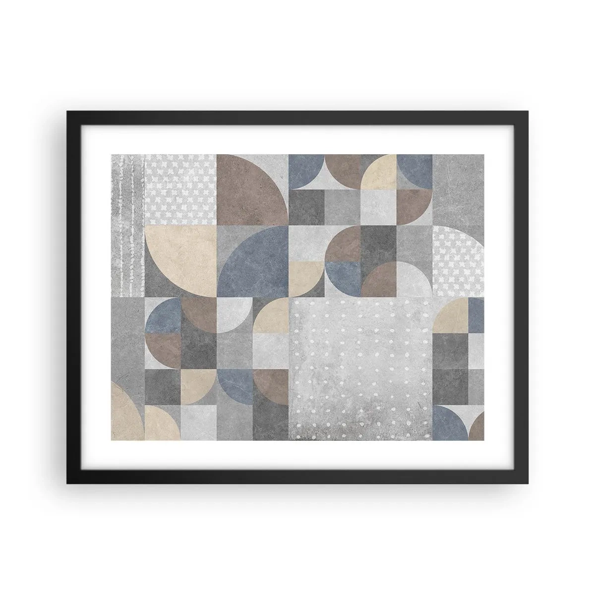 Plakat w czarnej ramie - Ceramiczna fantazja - 50x40 cm