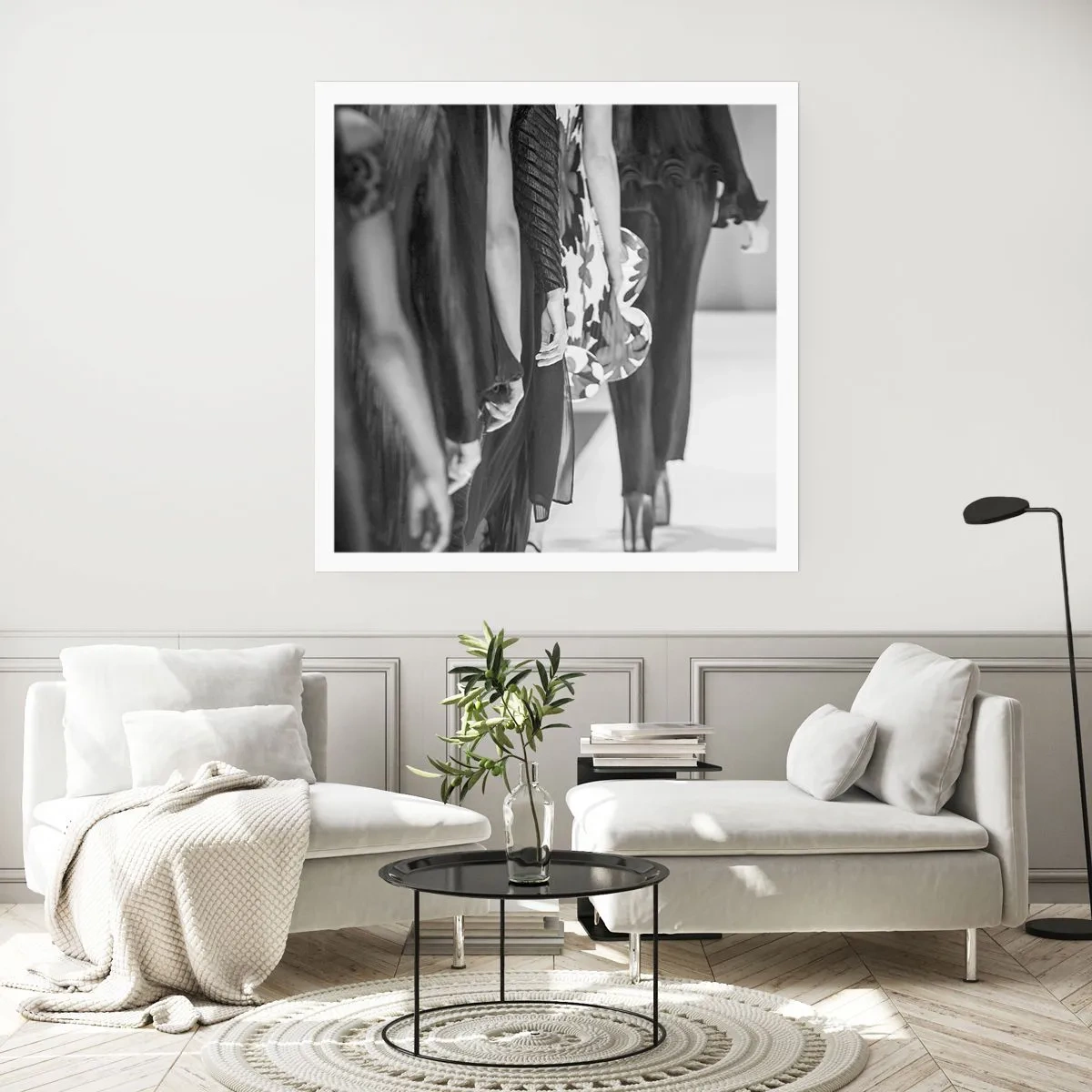 Plakat - Stylowa parada - 30x30 cm