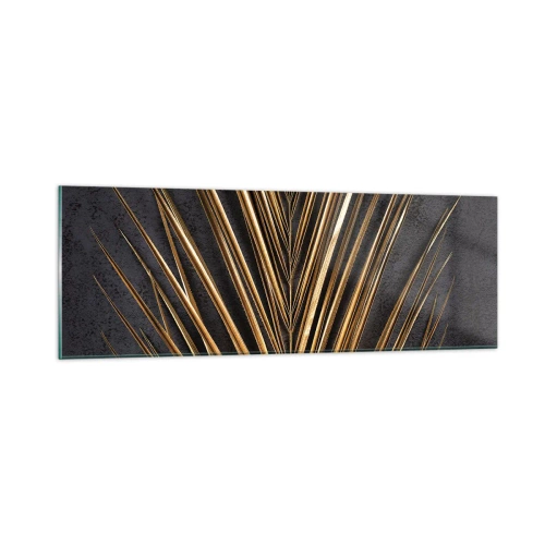 Obraz na szkle - Złoto tropików - 90x30 cm