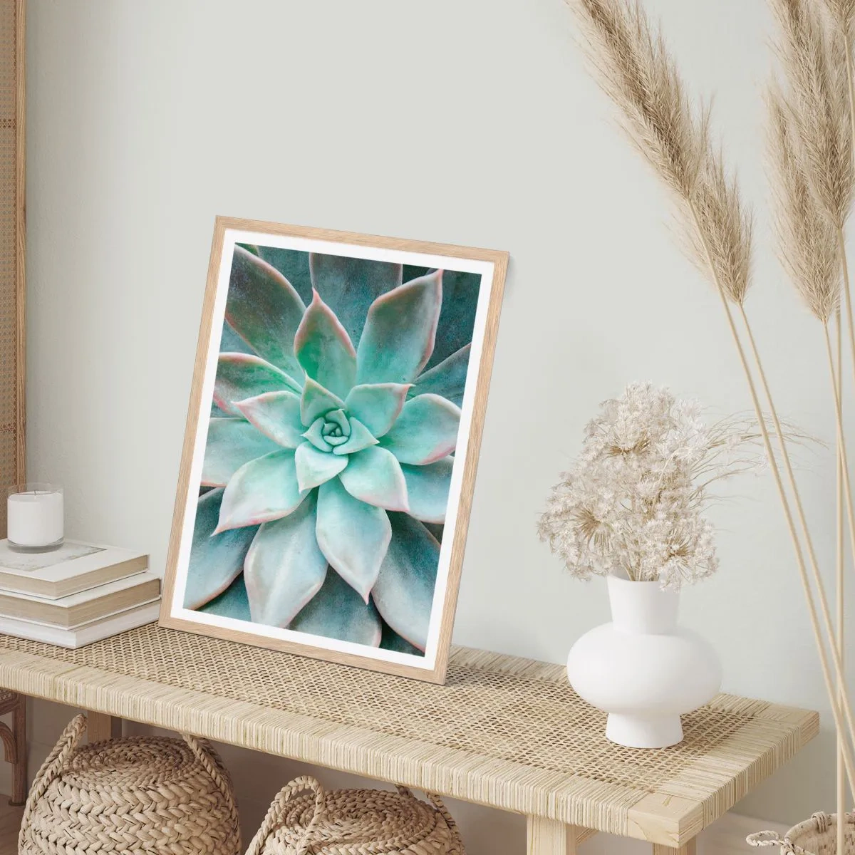 Plakat w ramie jasny dąb - Serce pustyni - 30x40 cm