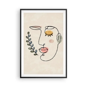 Plakat w czarnej ramie - Spokój odnaleziony - 61x91 cm