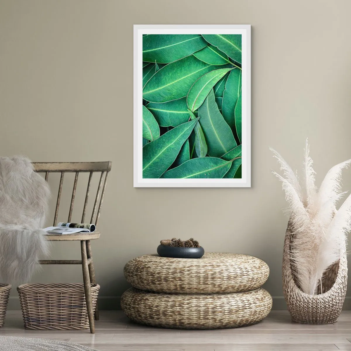 Plakat w białej ramie - Soczyste i świeże - 70x100 cm