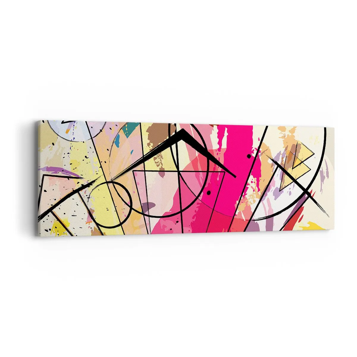 Obraz na płótnie - Eksplozja - 90x30 cm