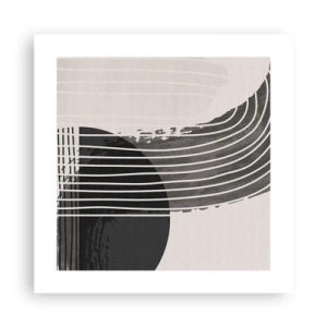 Plakat - Tam i z powrotem - 40x40 cm