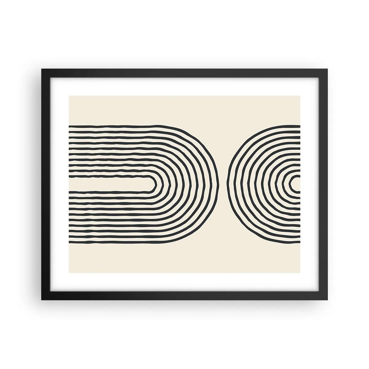 Plakat w czarnej ramie - Już za chwilę… - 50x40 cm