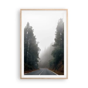 Plakat w ramie jasny dąb - Opowieść magicznego lasu - 61x91 cm