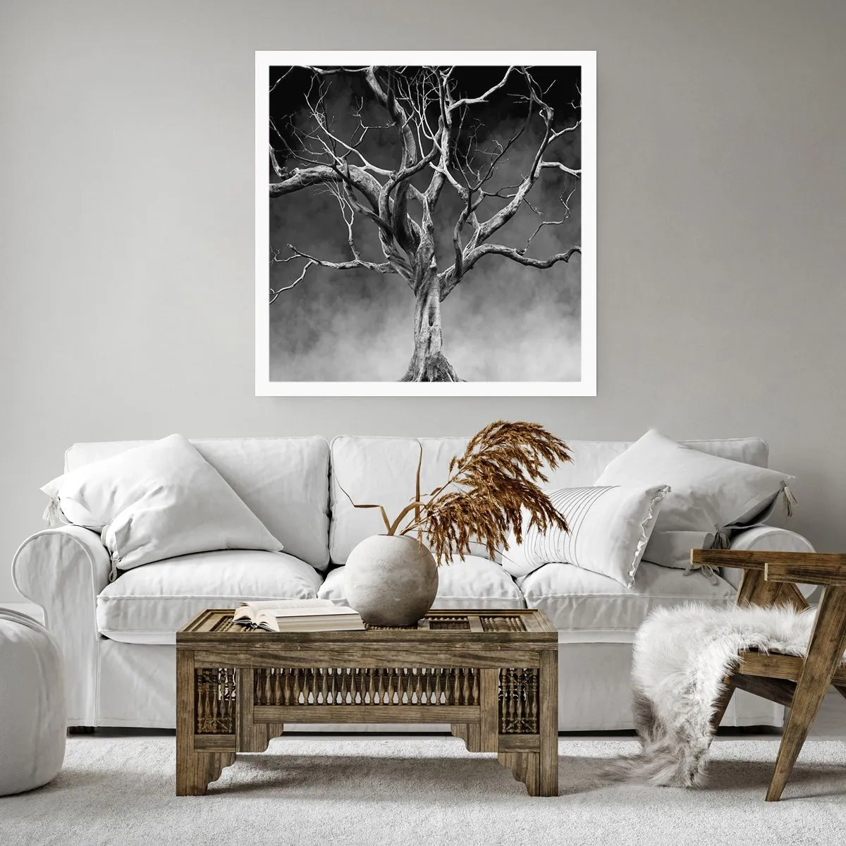 Plakat - Pierwotne i święte - 60x60 cm