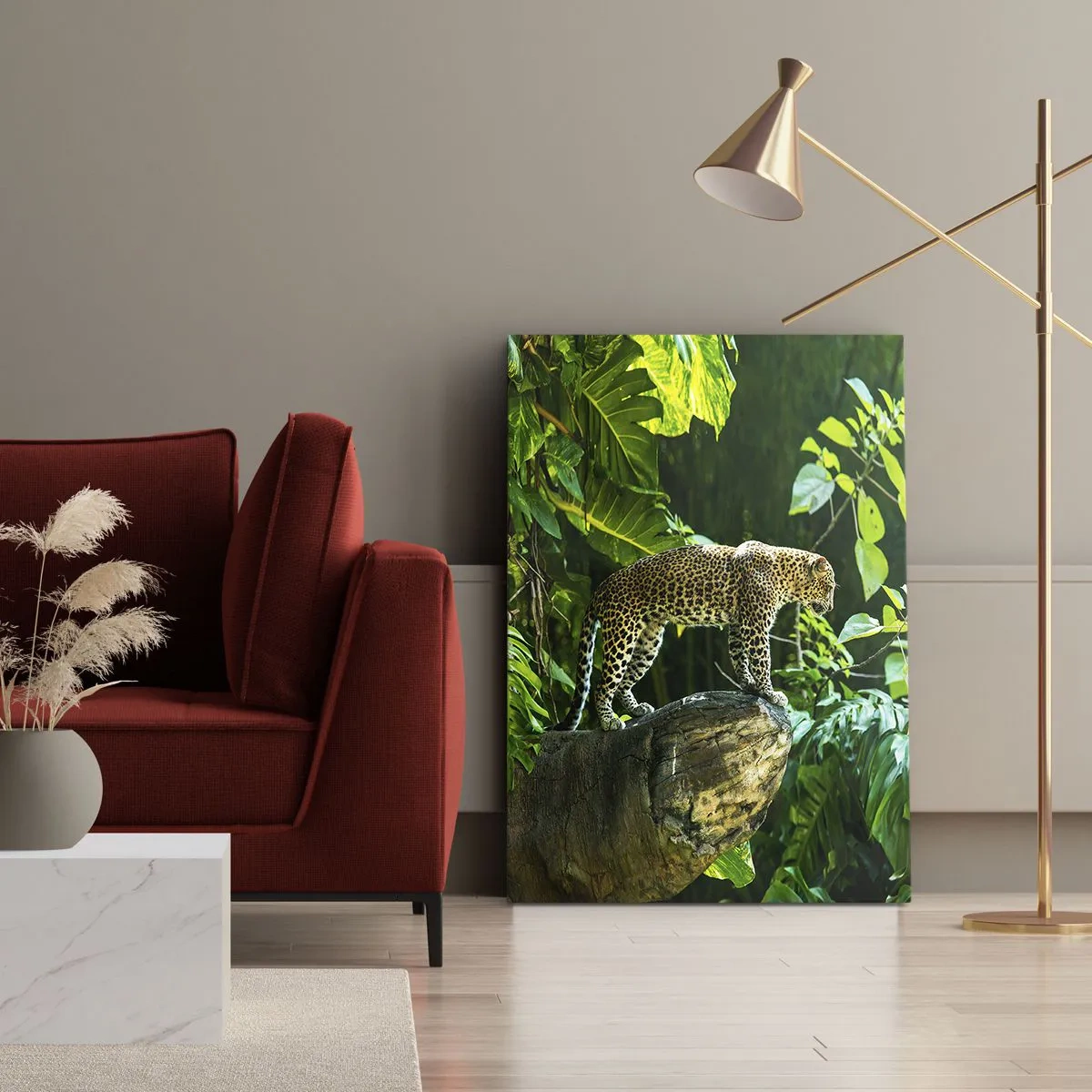 Obraz na płótnie - Na łowy? - 45x80 cm